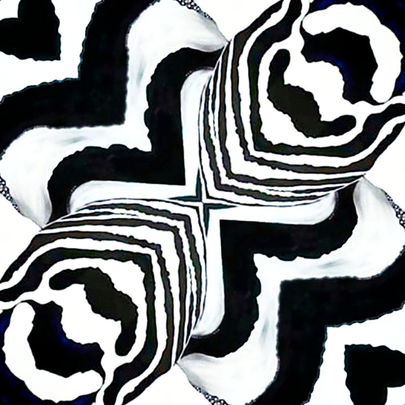 ZEBRA STYLE- NR K187 -Unika Kuddfodral i sammet - Design By Helena Mernissi