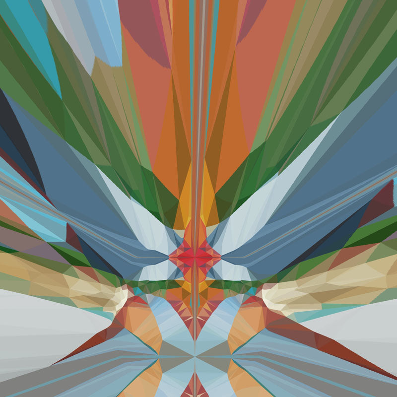 RETRO-COLORFUL- NR K52 - Unika Kuddfodral  - Design By Helena Mernissi