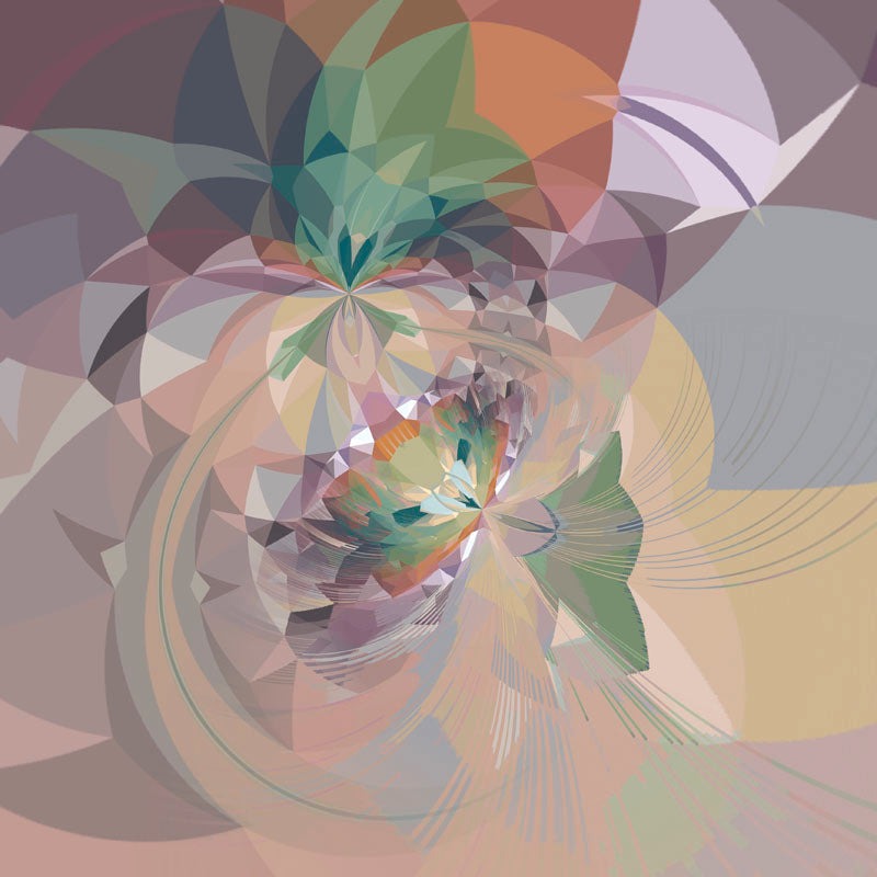 RETRO - PASTELS- Unika Kuddfodral - Design By Helena Mernissi -NR K5