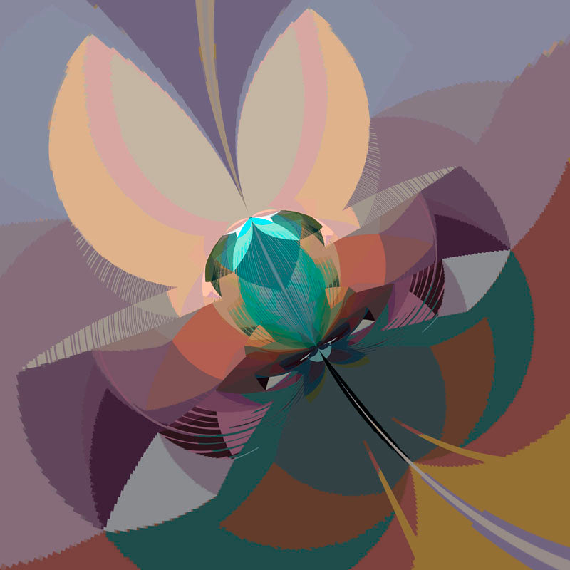 RETRO -COLORFUL - NR K22 - Unika Kuddfodral - Design By Helena Mernissi