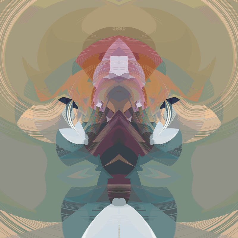 RETRO - PASTELS- Unika Kuddfodral - Design By Helena Mernissi -NR K9
