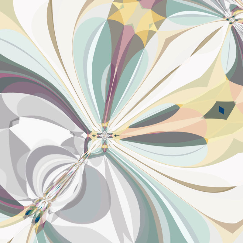 RETRO PASTELS- NR K200-Unika Kuddfodral - Design By Helena Mernissi