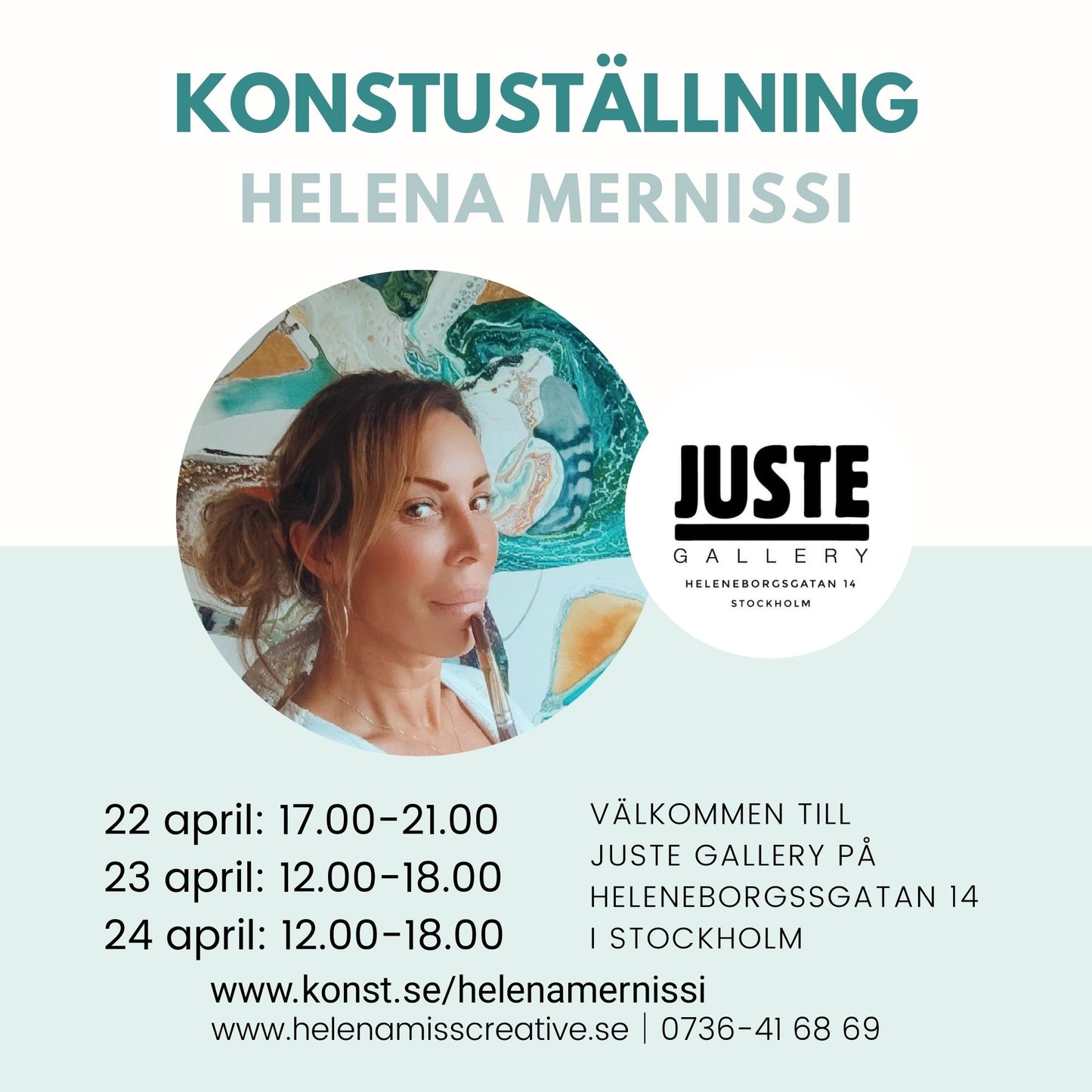 Solo Utställning April 2022