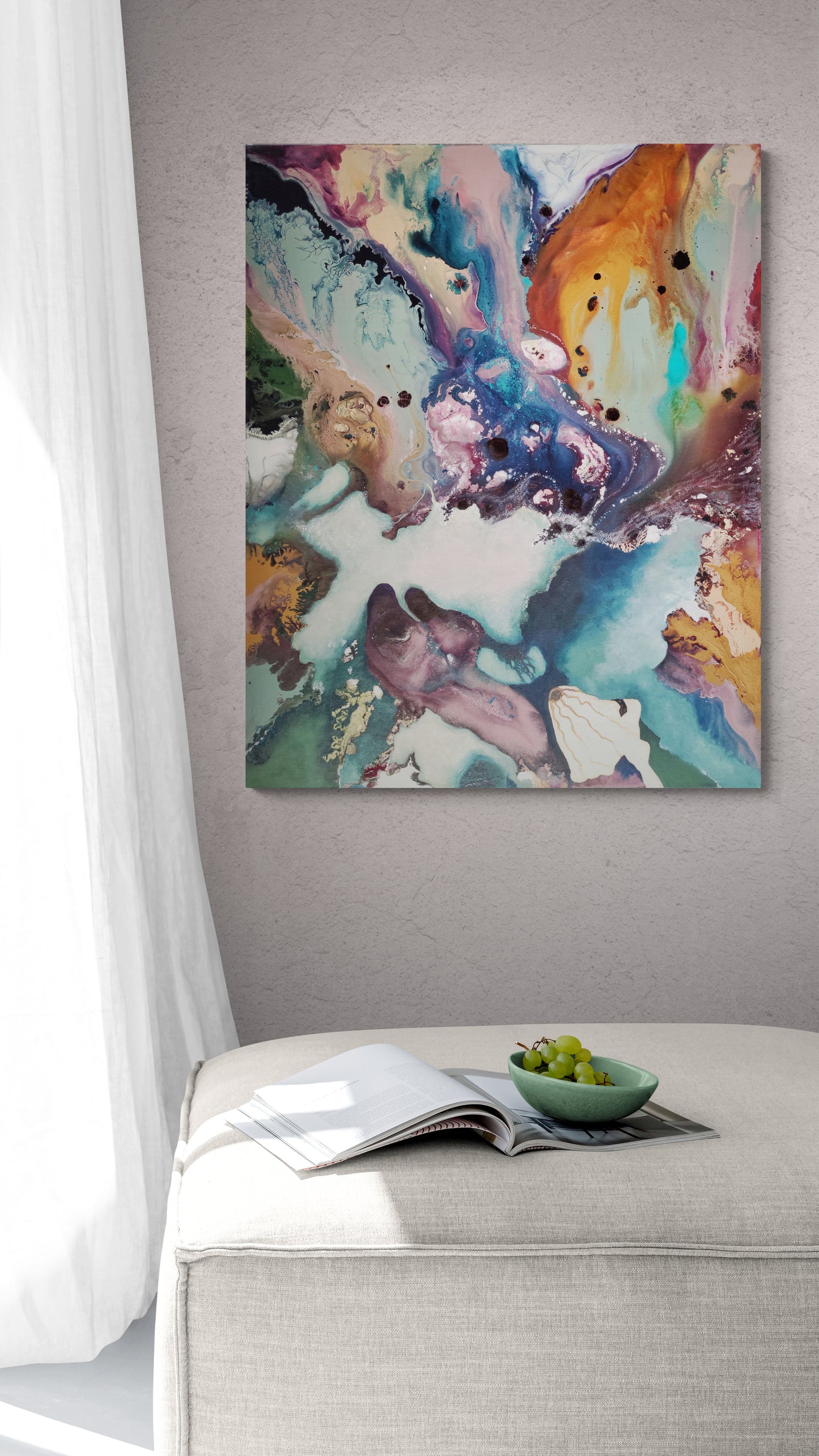 OLENNA 80X100 cm -djup 4 cm