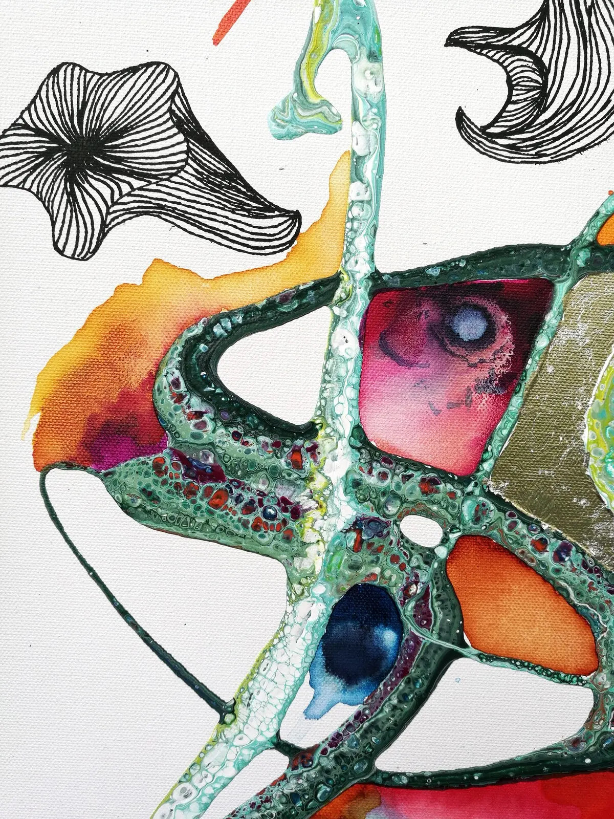 LAVA OF THE SEA 60x80cm djup 4cm