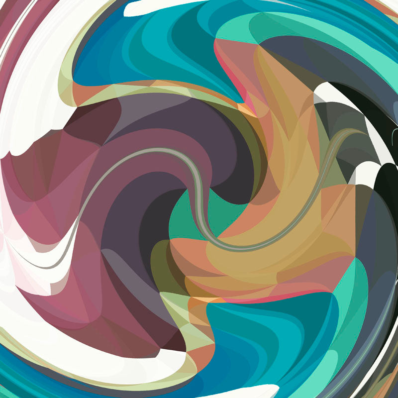 RETRO - COLORFUL- Unika Kuddfodral - Design By Helena Mernissi -NR K26