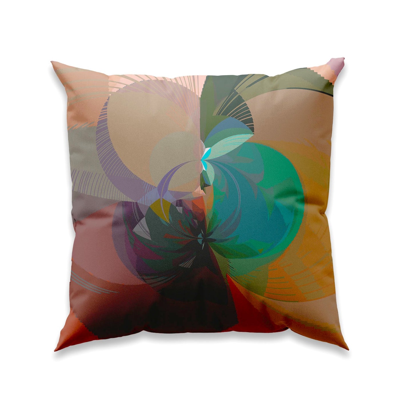 RETRO - COLORFUL - NR K21 - Unika Kuddfodral- Design By Helena Mernissi