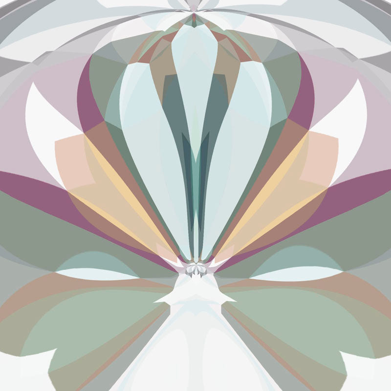RETRO PASTELS- NR K191 -Unika Kuddfodral - Design By Helena Mernissi