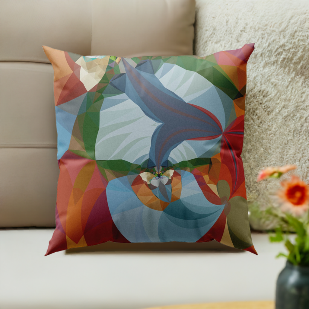RETRO - COLORFUL - NR K53 - Unika Kuddfodral  - Design By Helena Mernissi