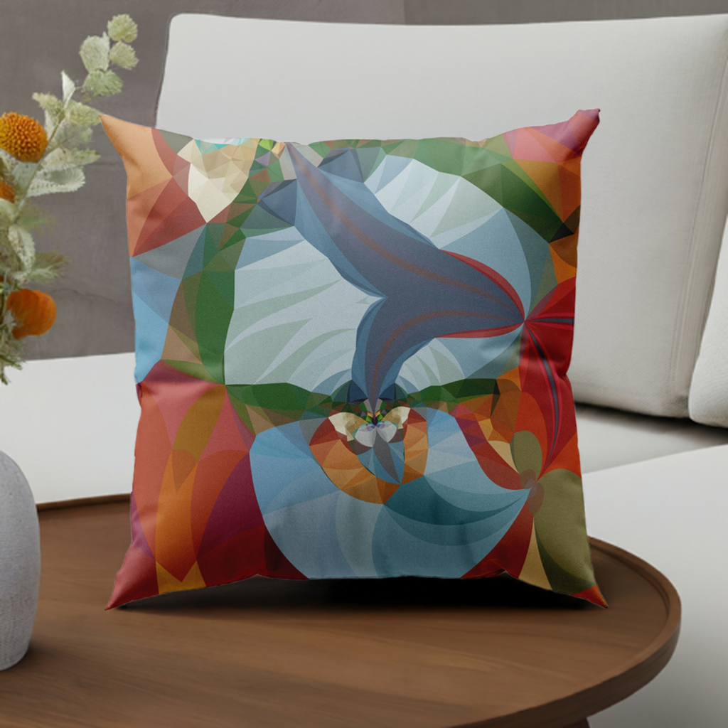 RETRO - COLORFUL - NR K53 - Unika Kuddfodral  - Design By Helena Mernissi