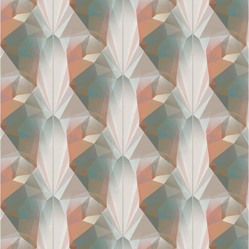 RETRO - SOFT PASTELS- NR K102 -Unika Kuddfodral - Design By Helena Mernissi