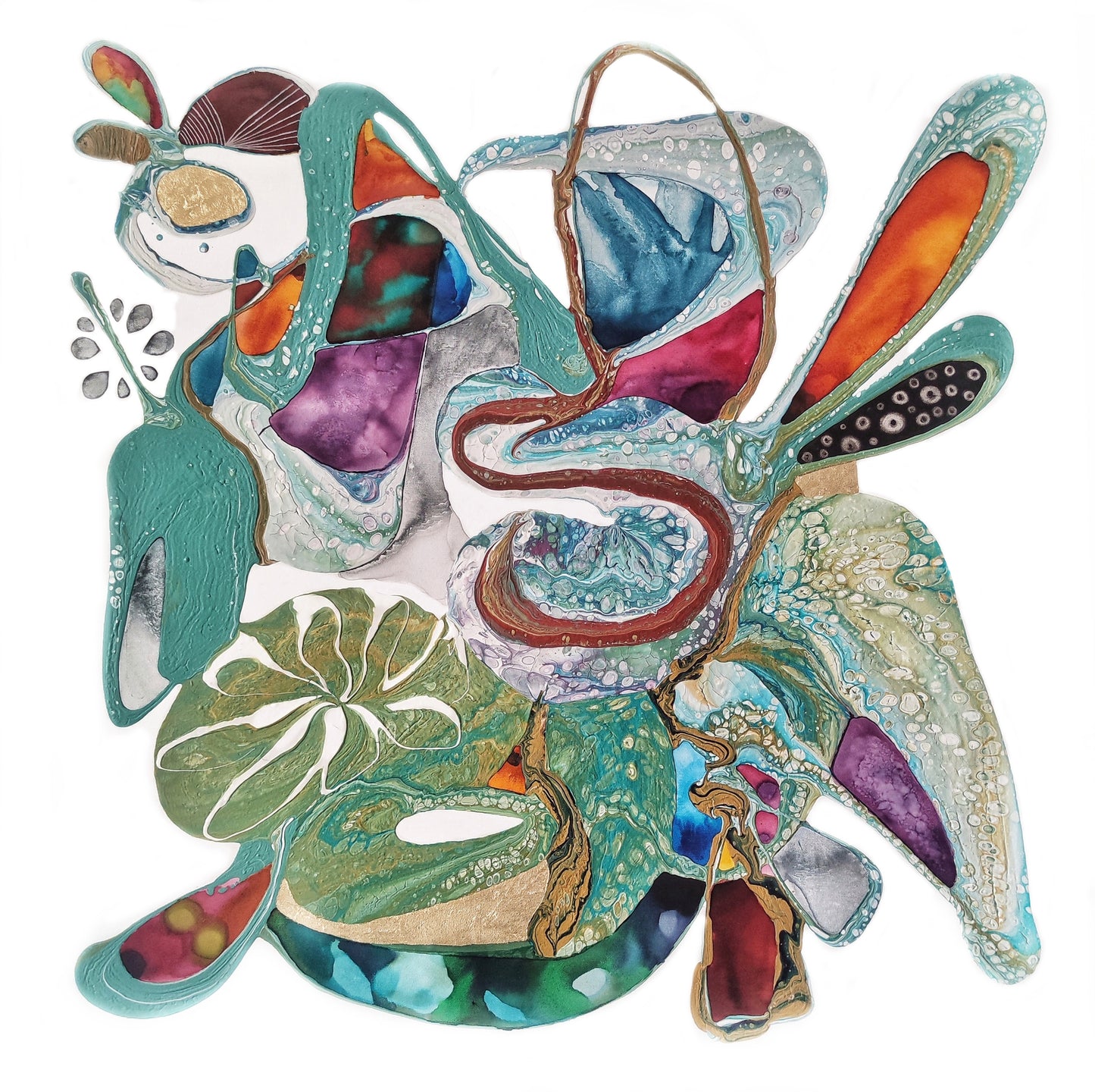 TIVOLI LAGOON  100x100x4cm