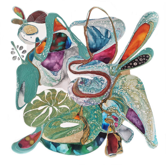TIVOLI LAGOON  100x100x4cm