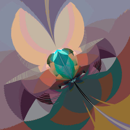 RETRO -COLORFUL - NR K22 - Unika Kuddfodral - Design By Helena Mernissi
