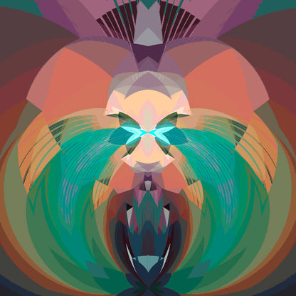 RETRO - COLORFUL-Unika Kuddfodral- Design By Helena Mernissi -NR K23