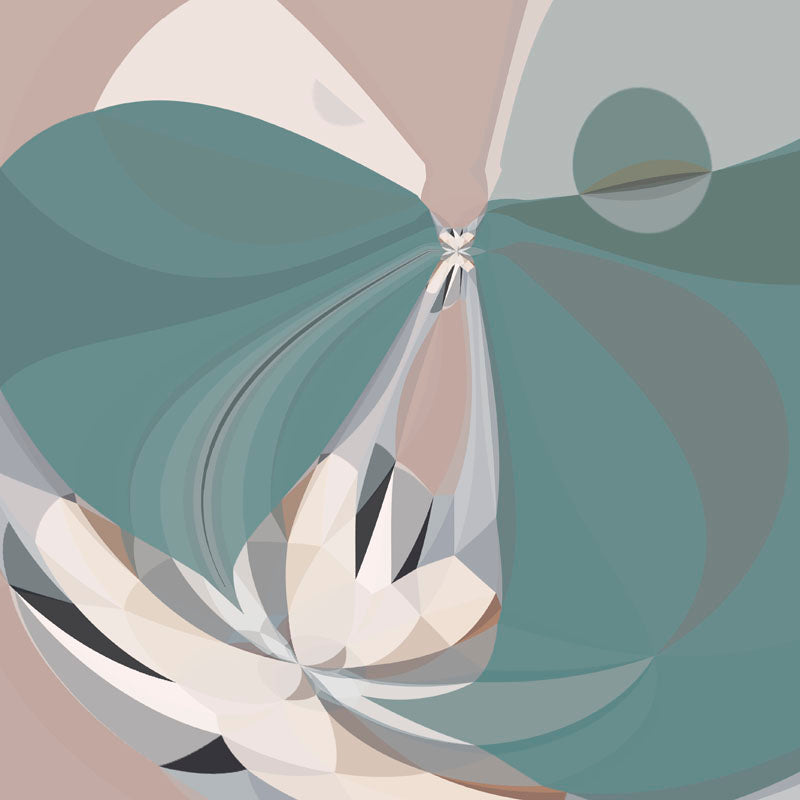 RETRO - SOFT PASTELS - NR K84-Unika Kuddfodral - Design By Helena Mernissi