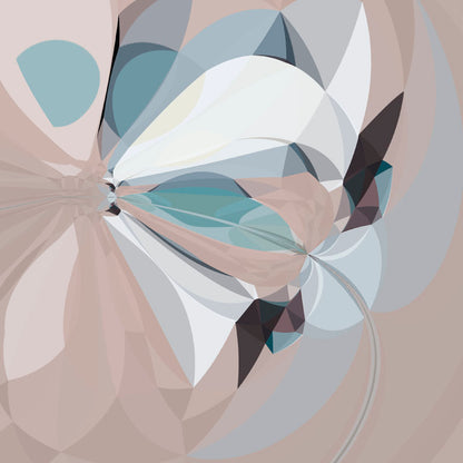 RETRO - SOFT PASTELS - NR K85-Unika Kuddfodral - Design By Helena Mernissi