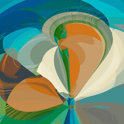 RETRO - COLORFUL - NR K77 -Unika Kuddfodral - Design By Helena Mernissi