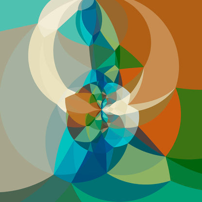 RETRO - COLORFUL - NR K78 -Unika Kuddfodral - Design By Helena Mernissi