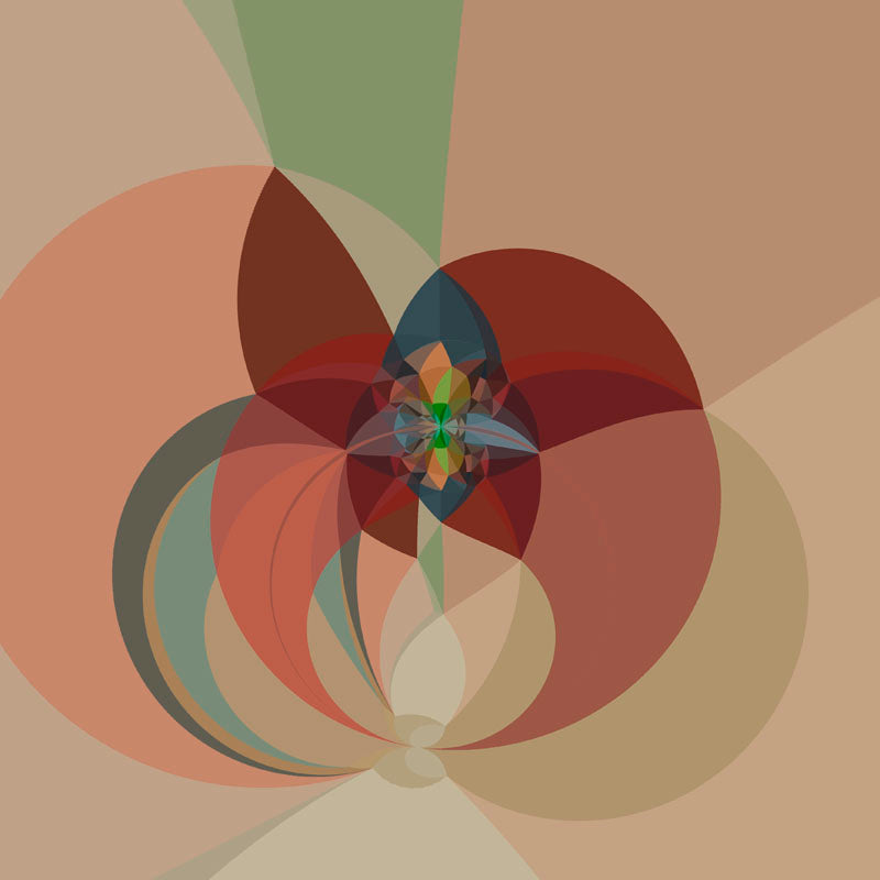 RETRO - COLORFUL - NR K42 -Unika Kuddfodral - Design By Helena Mernissi