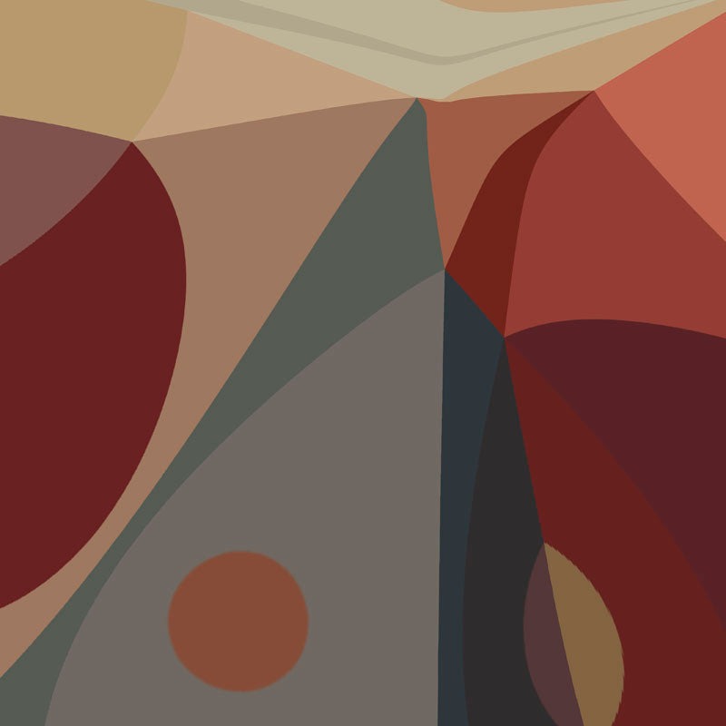 RETRO - COLORFUL- NR K48 - Unika Kuddfodral- Design By Helena Mernissi