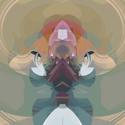 RETRO - PASTELS- Unika Kuddfodral - Design By Helena Mernissi -NR K9