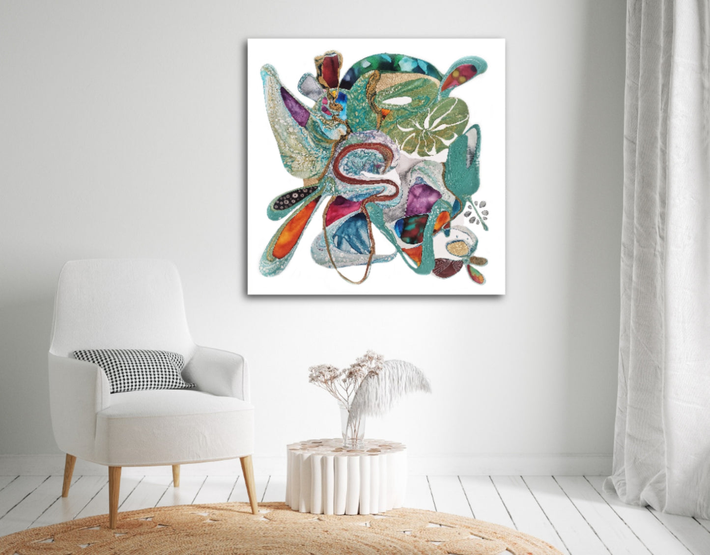 TIVOLI LAGOON  100x100x4cm