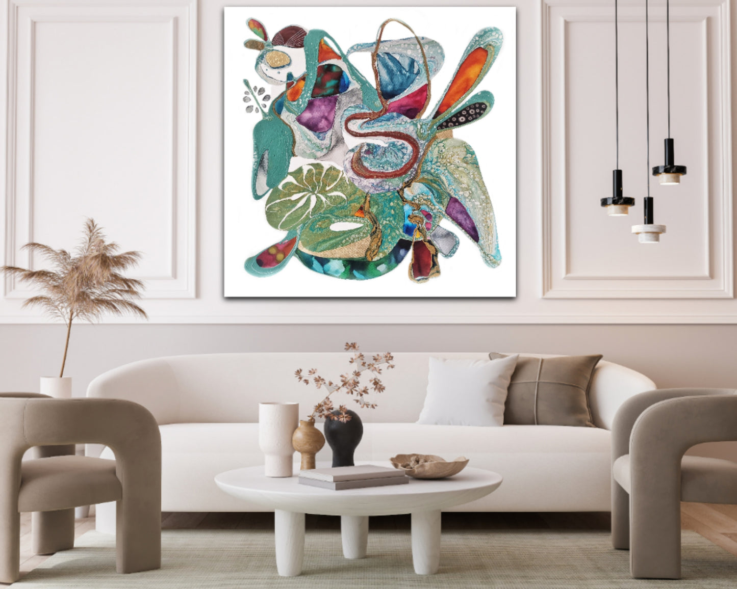 TIVOLI LAGOON  100x100x4cm