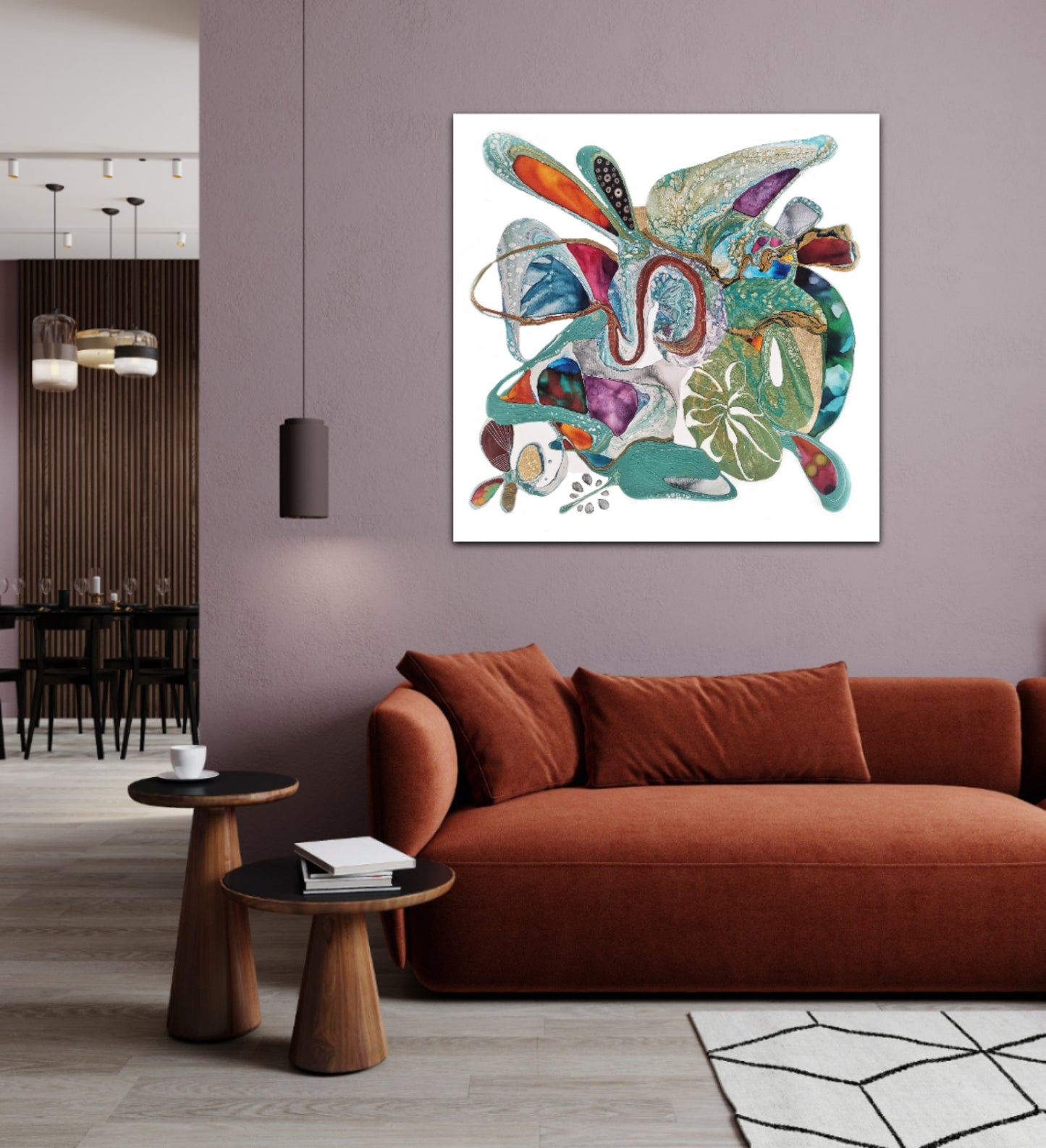 TIVOLI LAGOON  100x100x4cm