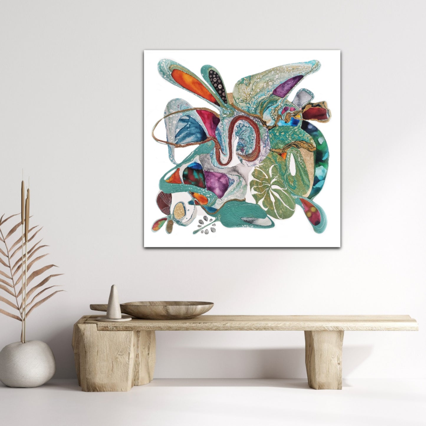 TIVOLI LAGOON  100x100x4cm