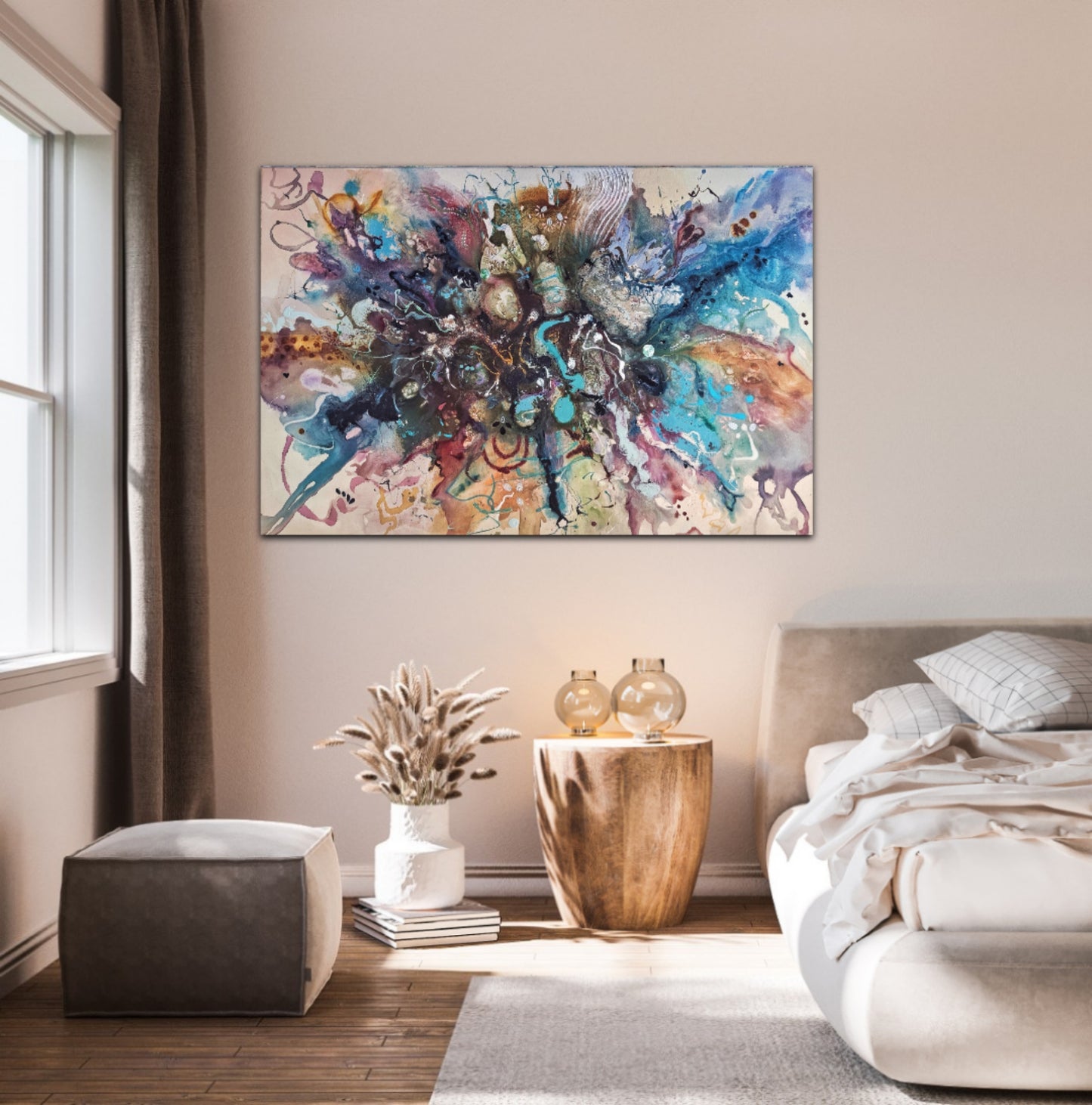 TINDRA  150x100 cm- djup 4cm