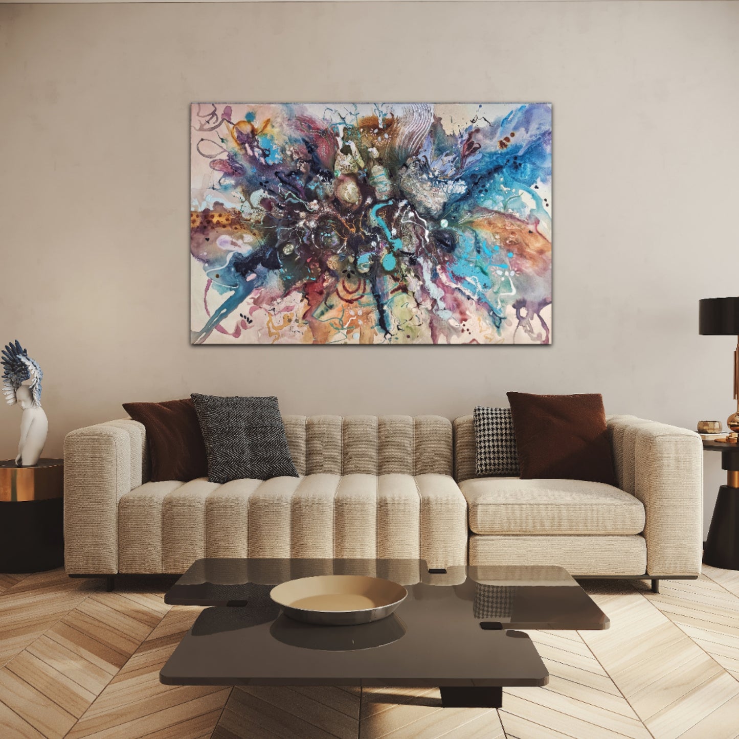 TINDRA  150x100 cm- djup 4cm