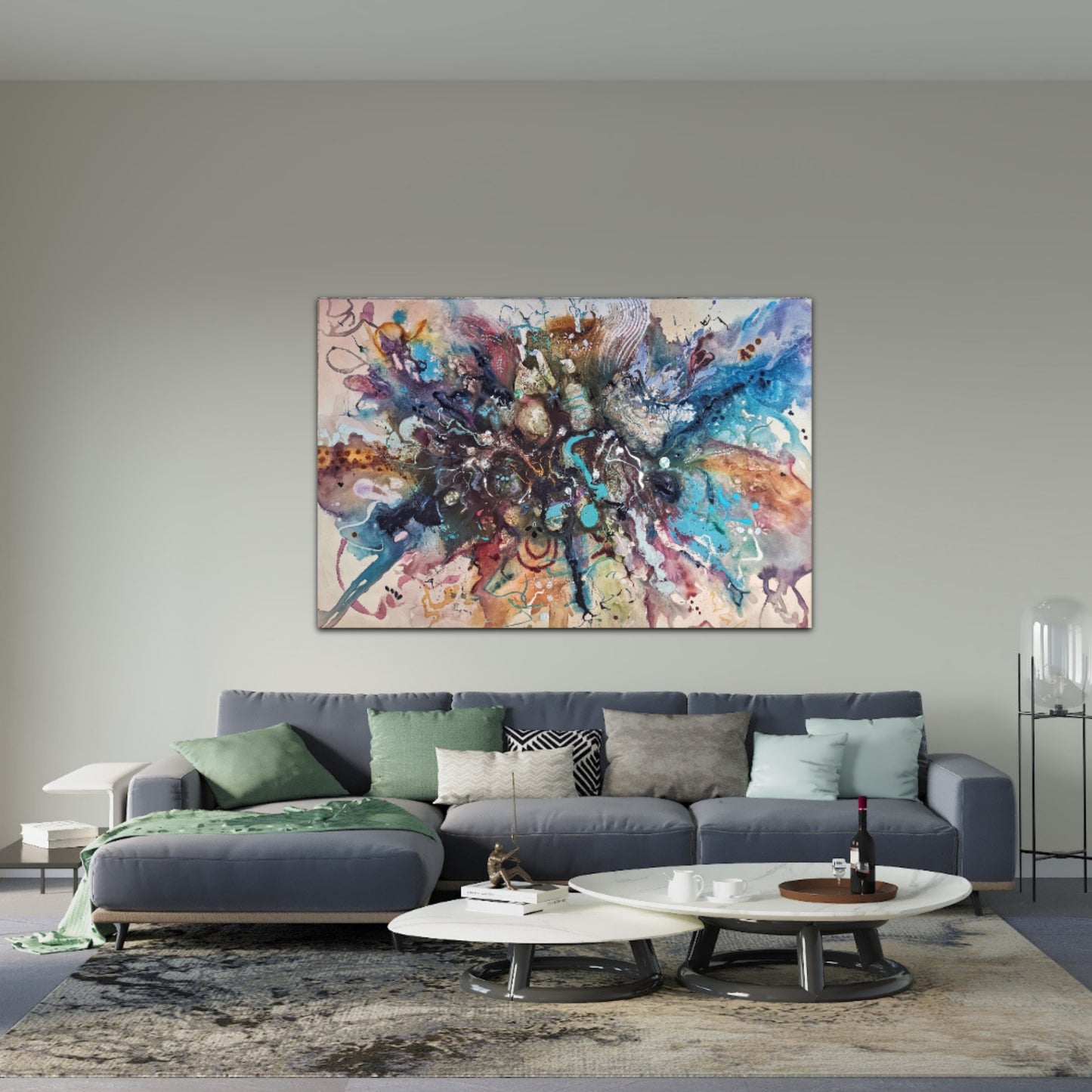 TINDRA  150x100 cm- djup 4cm