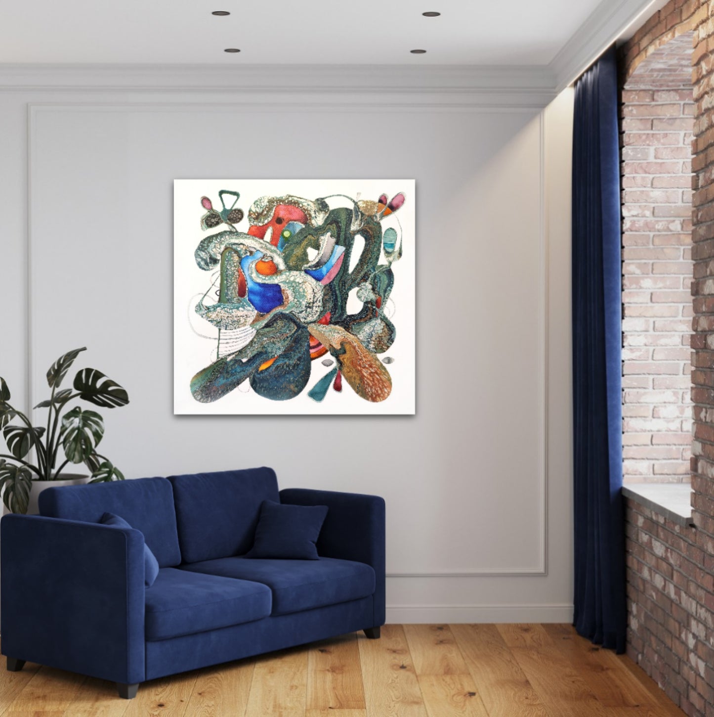 MAGIC CAVE 100x100x4cm