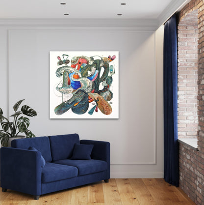 MAGIC CAVE 100x100x4cm
