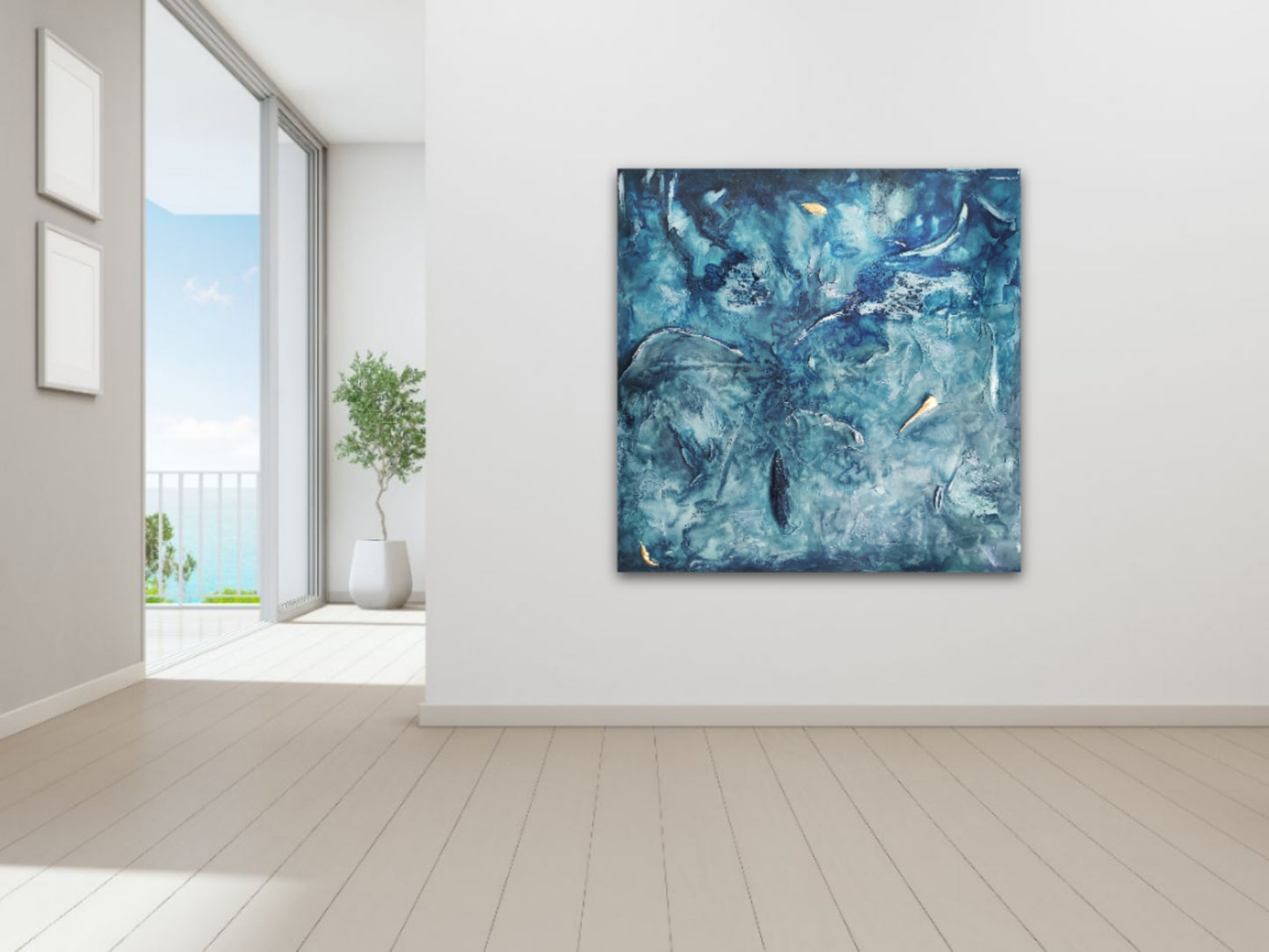 MEERA 100x100 cm- djup 4cm