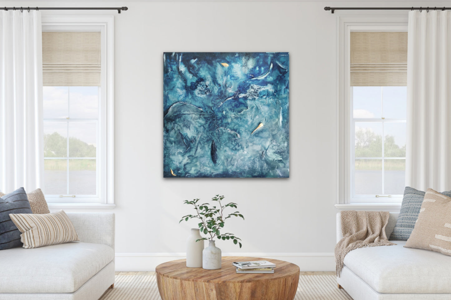 MEERA 100x100 cm- djup 4cm