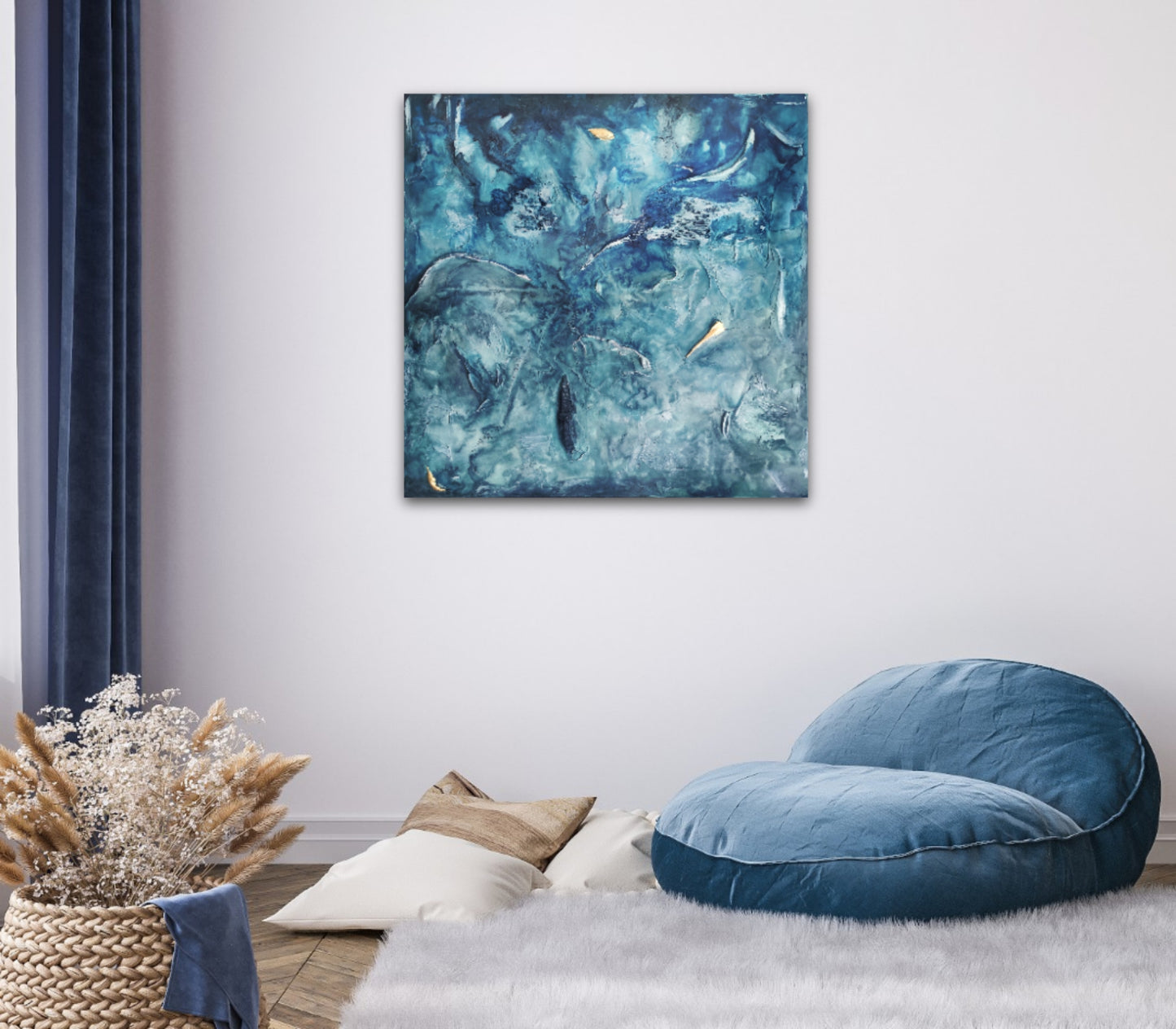 MEERA 100x100 cm- djup 4cm
