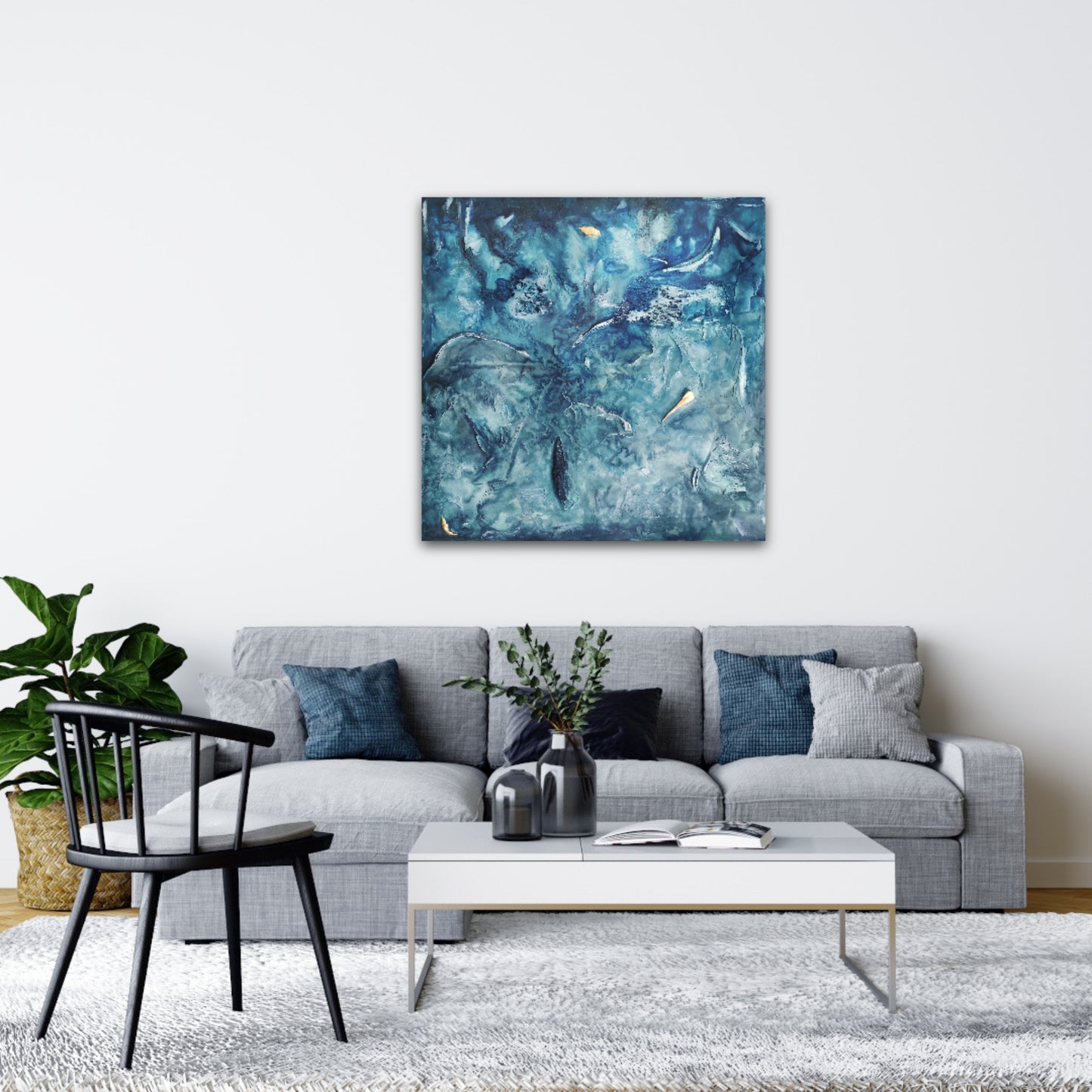 MEERA 100x100 cm- djup 4cm