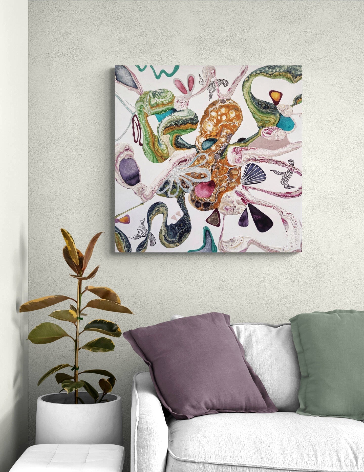 DISQUISED 50x50x4 cm