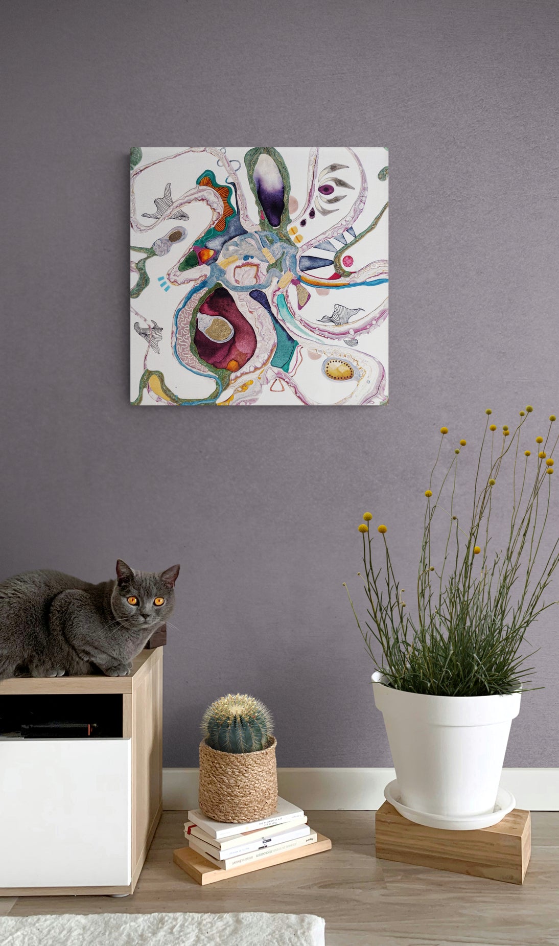 YUNA 40x40x4cm