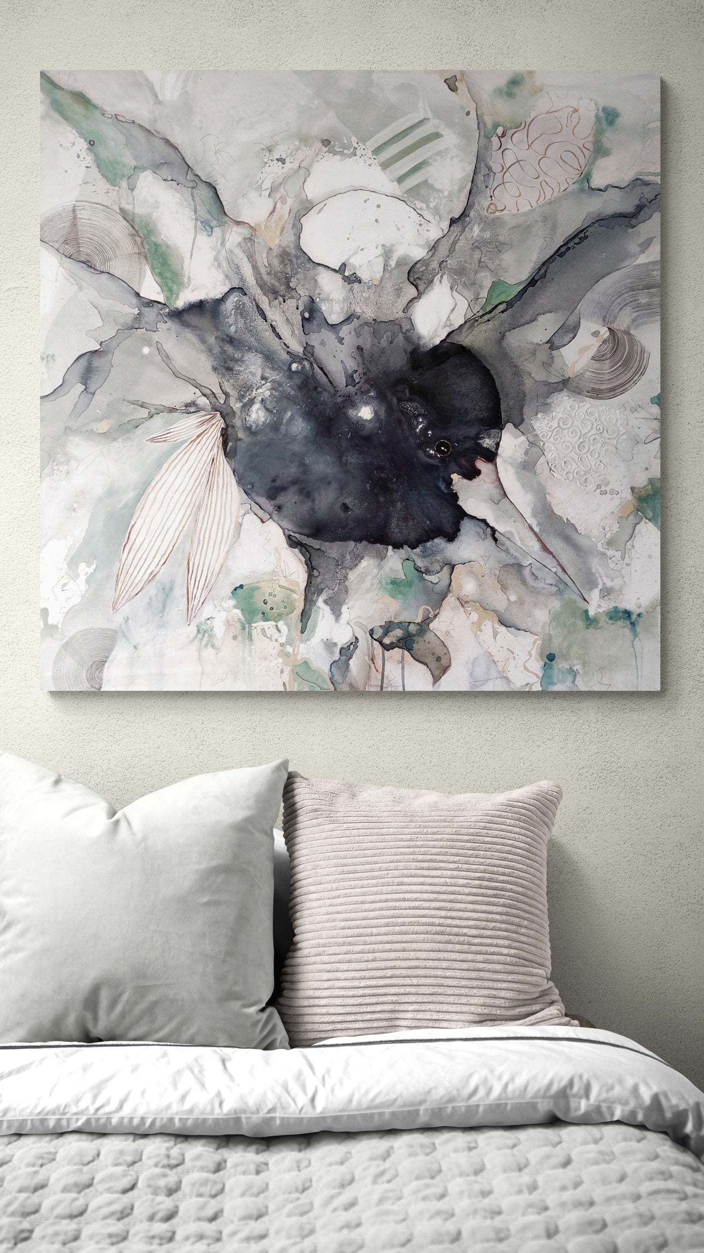 AERIAL 100x100 cm-djup 4 cm