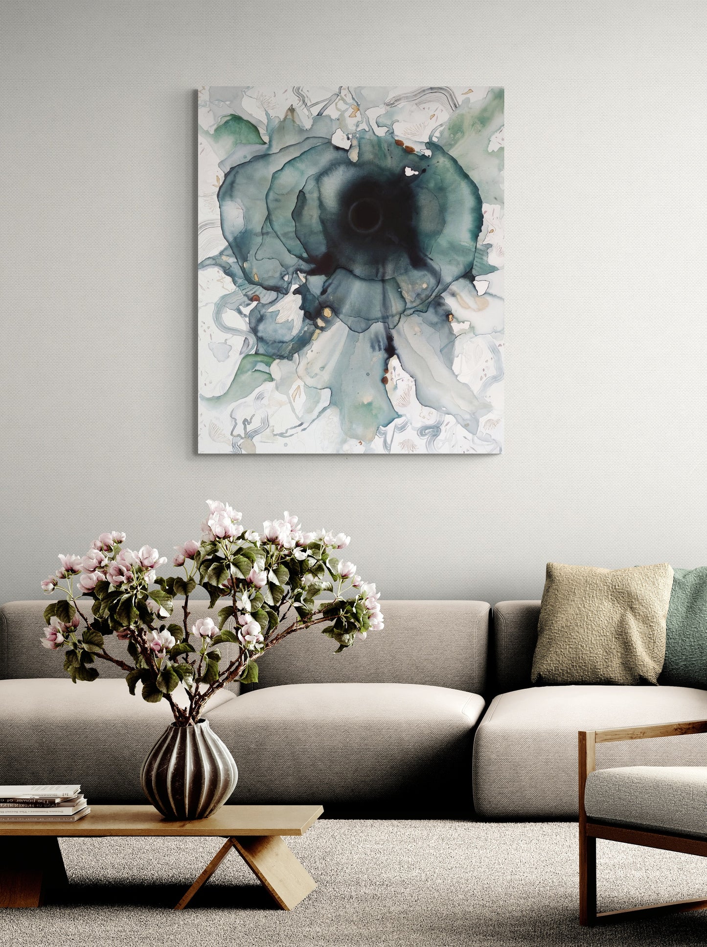 THALUNIEA 120x100 cm-djup 4 cm
