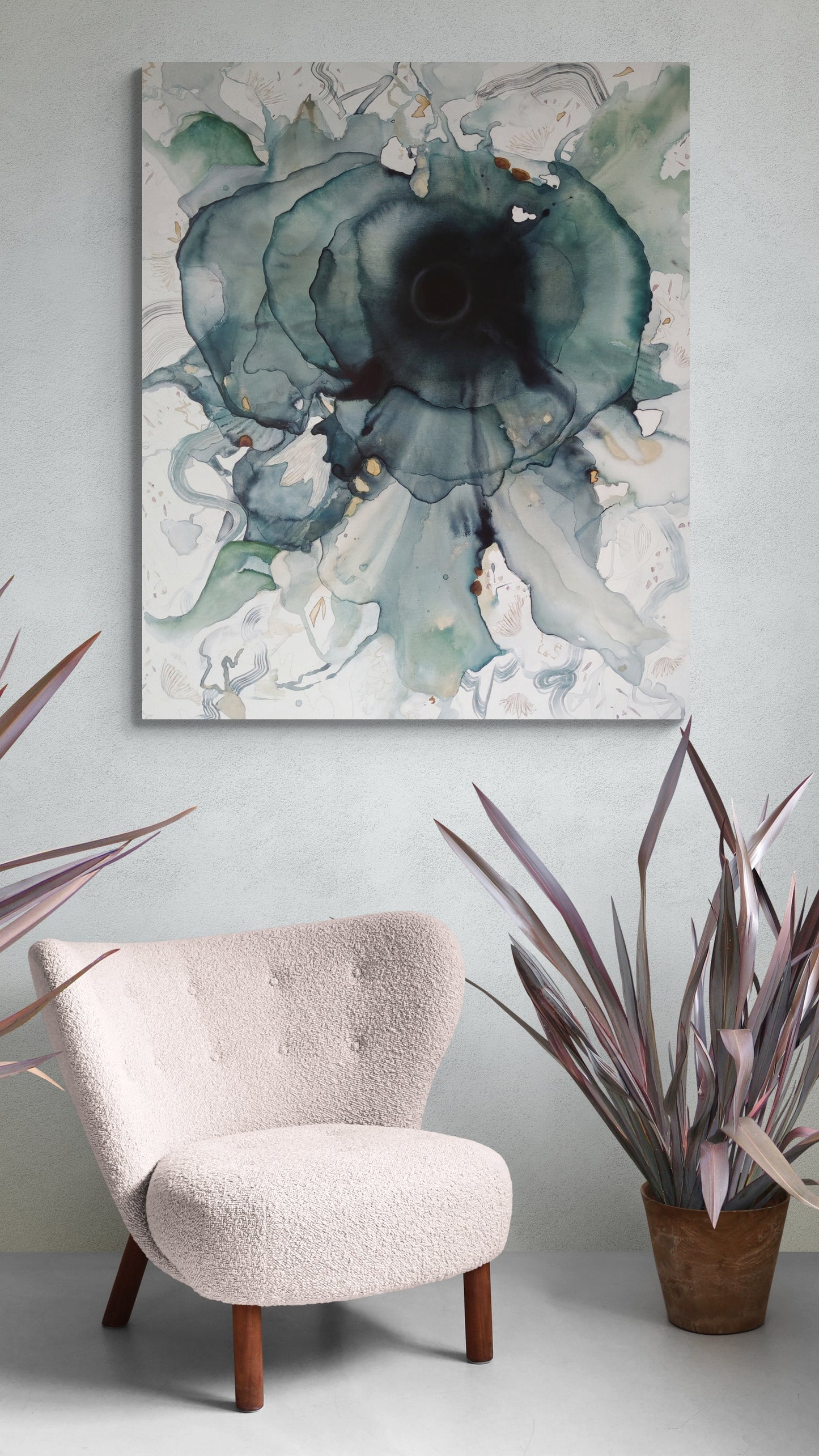 THALUNIEA 120x100 cm-djup 4 cm