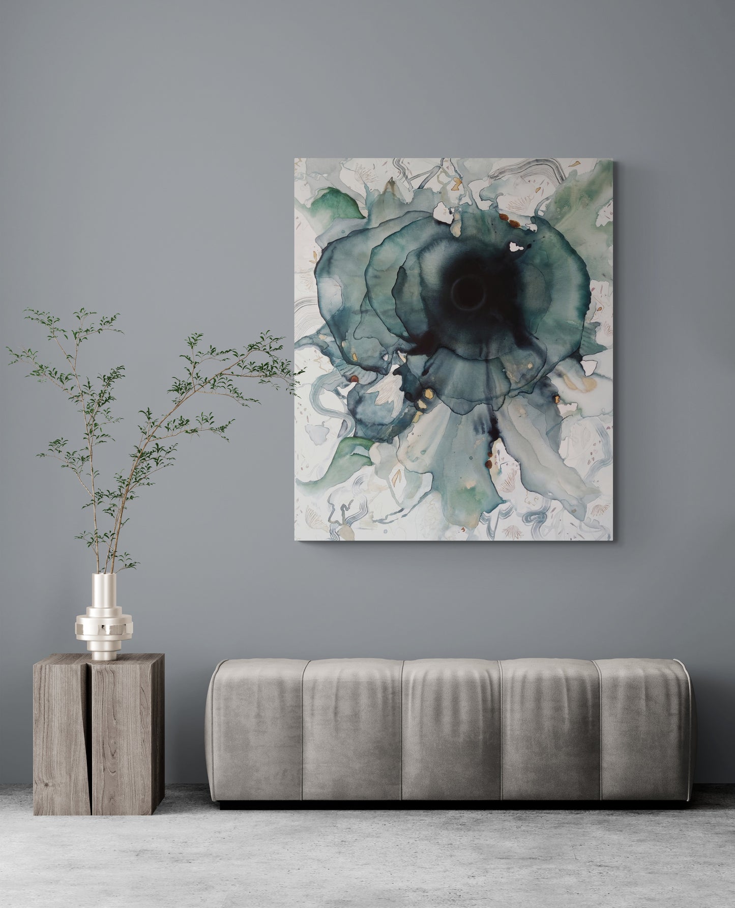 THALUNIEA 120x100 cm-djup 4 cm