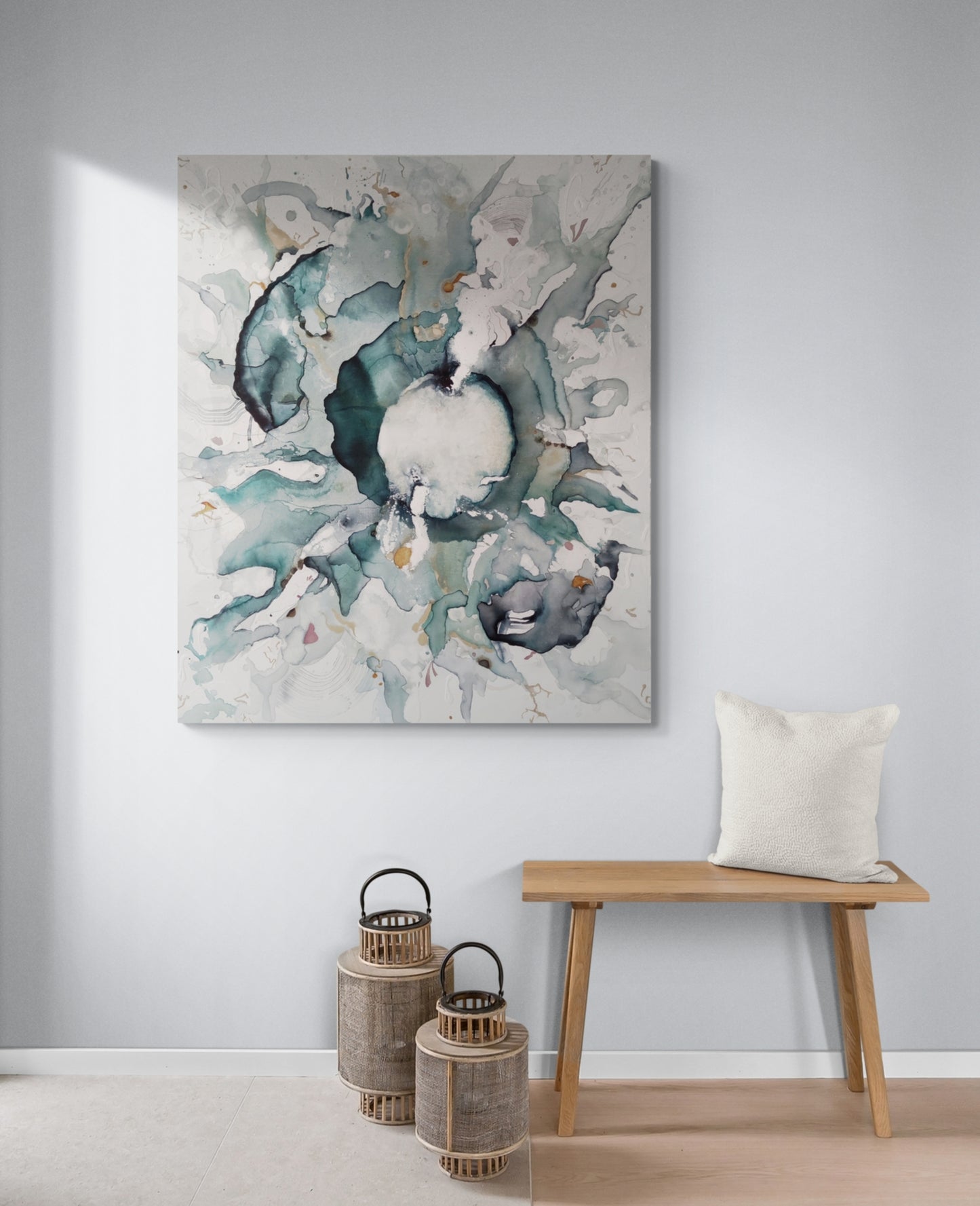 ELARUNE  120x100 cm -djup 4 cm