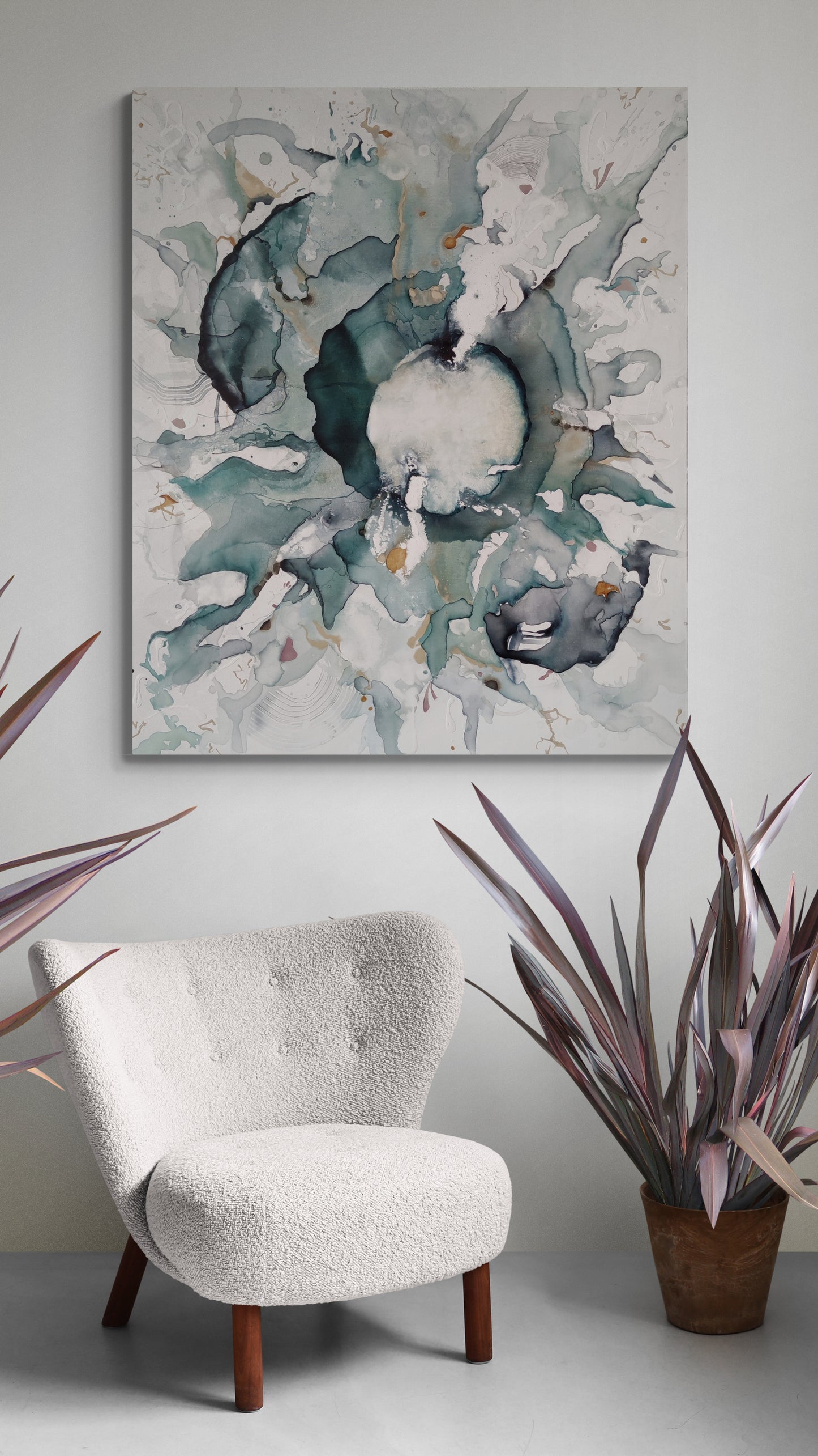 ELARUNE  120x100 cm -djup 4 cm