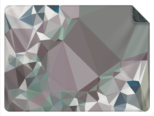 Stor Sammetslen Filt -NR 37- Design By Helena Mernissi