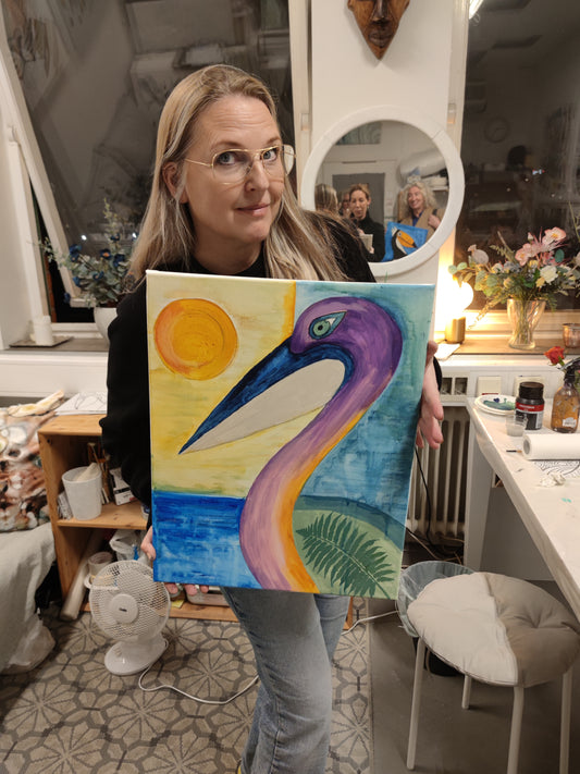 Skapa och skåla – kreativa kvällar i min ateljé 30