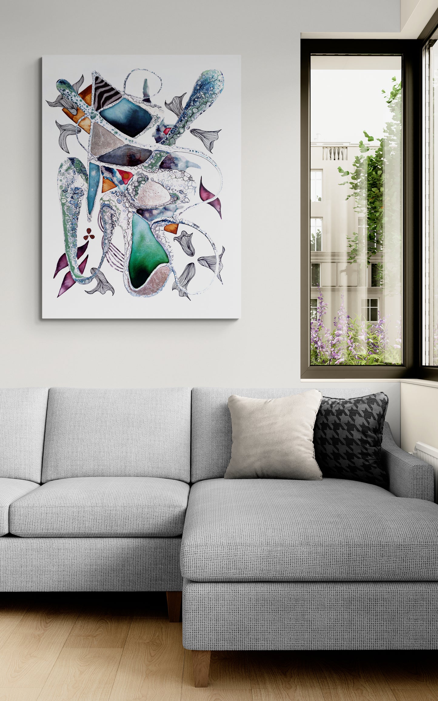 MOON DIVE 60 x 80 cm djup 4 cm